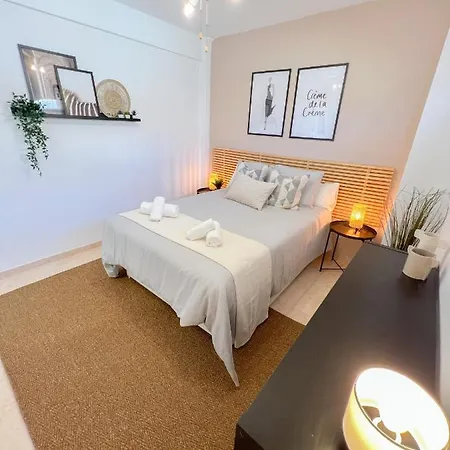 Beautiful Loft Playamar Pool And Beach Lägenhet